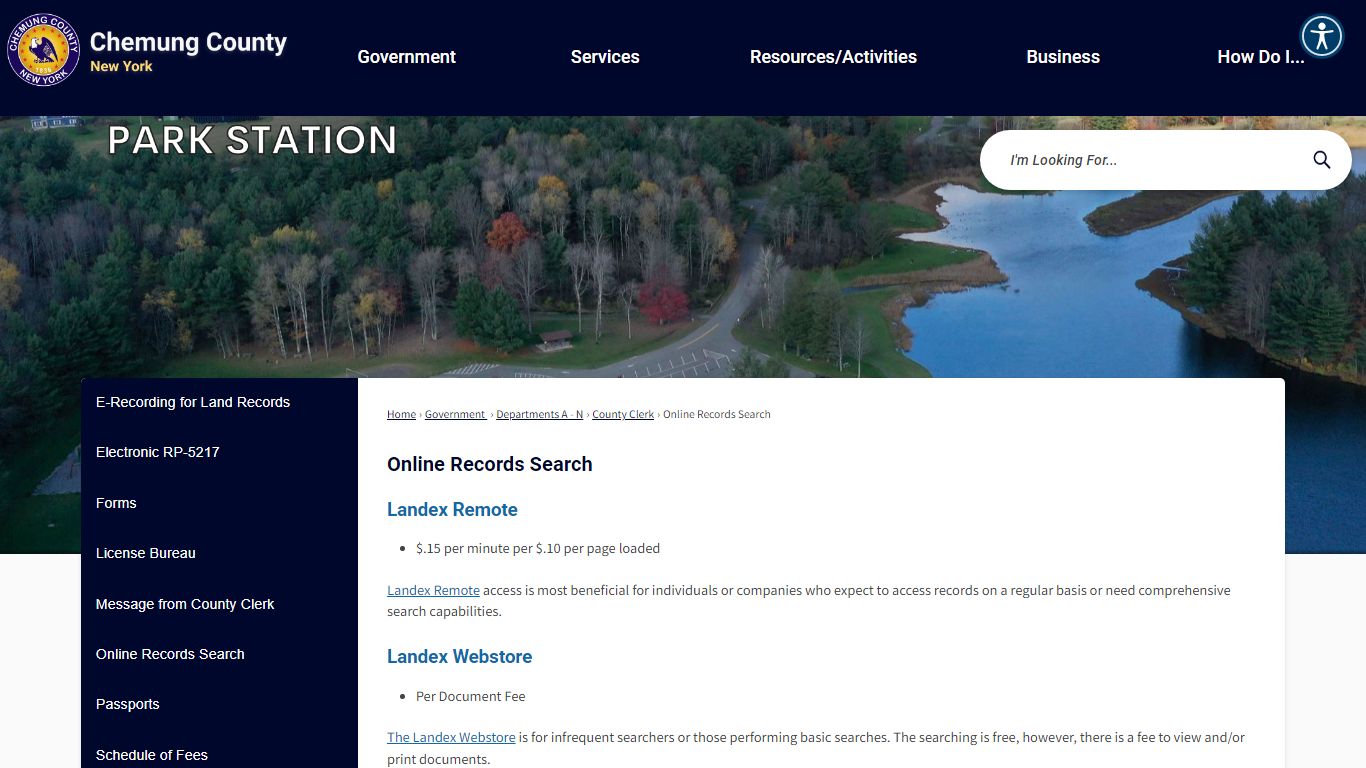 Online Records Search | Chemung County, NY