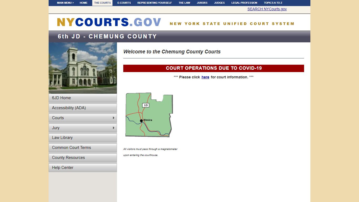 Home - Chemung County Courts - 6th JD | NYCOURTS.GOV